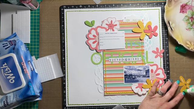 Scrapbook Layout | Tim Holtz + Simple Stories смотреть онлайн