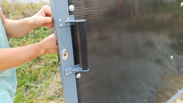 Откатные угловые ворота. смотреть онлайн