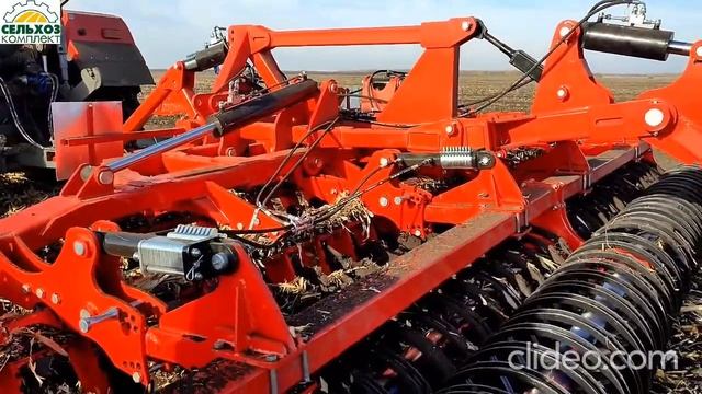 Запуск дисковой бороны ozduman смотреть онлайн