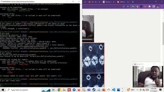 yoruba man code - Bisola Alaso Website With GitHub Part 2 смотреть онлайн