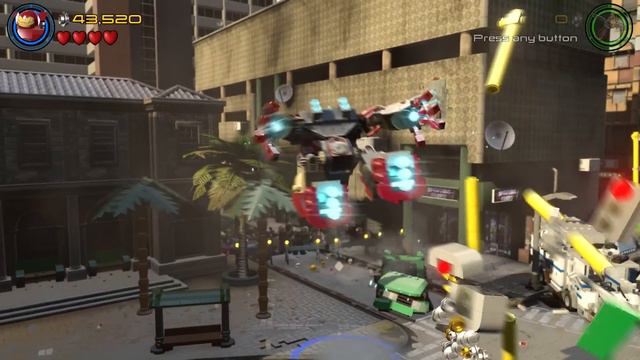 LEGO Marvel Avengers - Hulk Vs. Hulkbuster Full Fight (Avengers Age of Ultron) смотреть онлайн