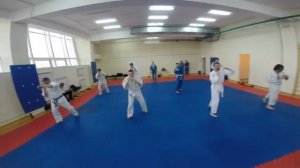Кудо Пенза. Аттестация. Кихон. (7.05.2016)