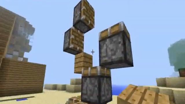 Туториал по Minecraft №2 - Лифт из поршней.. смотреть онлайн