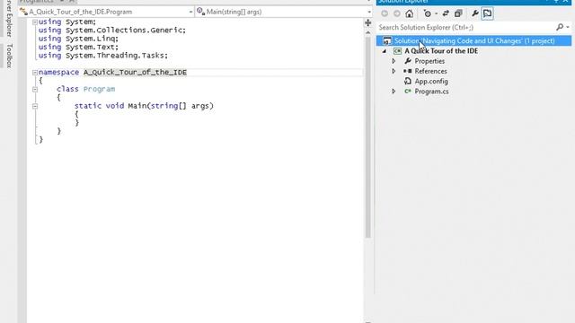 Learning to Program Using Visual C# 2012: Visual Studio 2012 IDE Tutorial смотреть онлайн