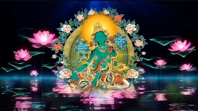 Green Tara Mantra | Om Tare Tuttare Ture Soha | смотреть онлайн