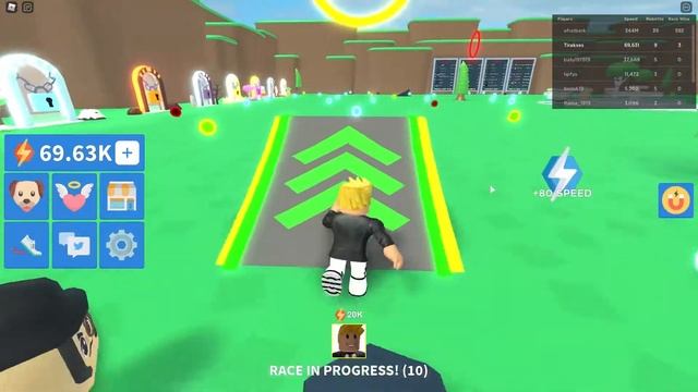 ?♂️ СИМУЛЯТОР СКОРОСТИ... Tirakses быстро бегает в Roblox / Роблоксе смотреть онлайн