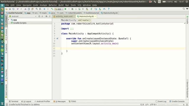 Android Kotlin Tutorial #002 - Basic Syntax - Comments смотреть онлайн