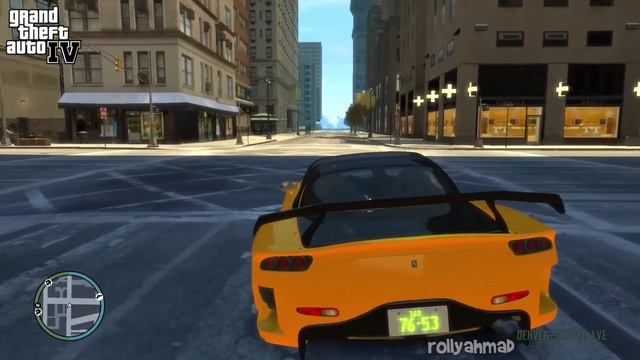 Mazda RX-7 Veilside (Tokyo Drift) GTA SA vs GTA4 vs GTA5 смотреть онлайн