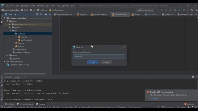 6. React + Node.js - Подключаем Redux - Облачное хранилище смотреть онлайн