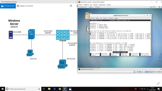 Virualizacion de router CentOS y uso de IPTABLES смотреть онлайн