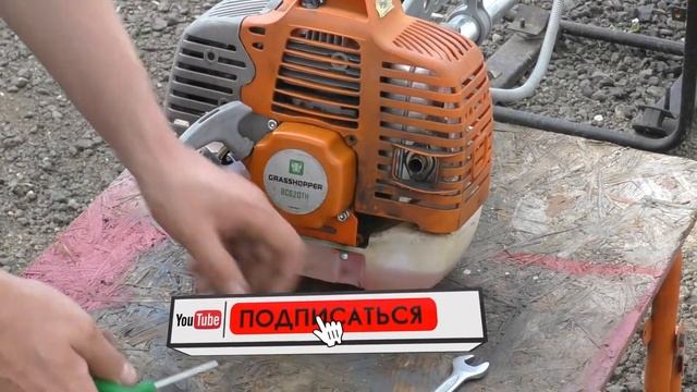 Бензокоса не заводится. Сухие задиры на ЦПГ. Масло с бензином разводить в каком соотношении? смотреть онлайн