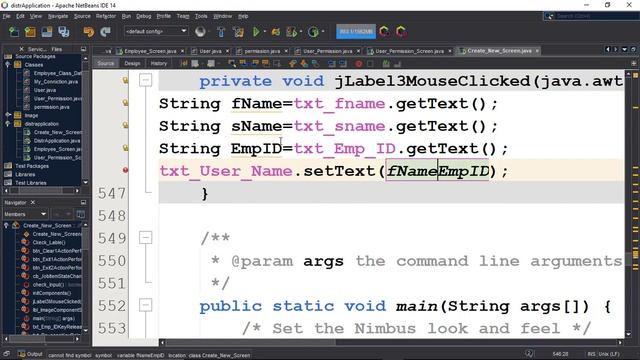 Lesson14 Desktop Application use java netbeanse and Oracle смотреть онлайн