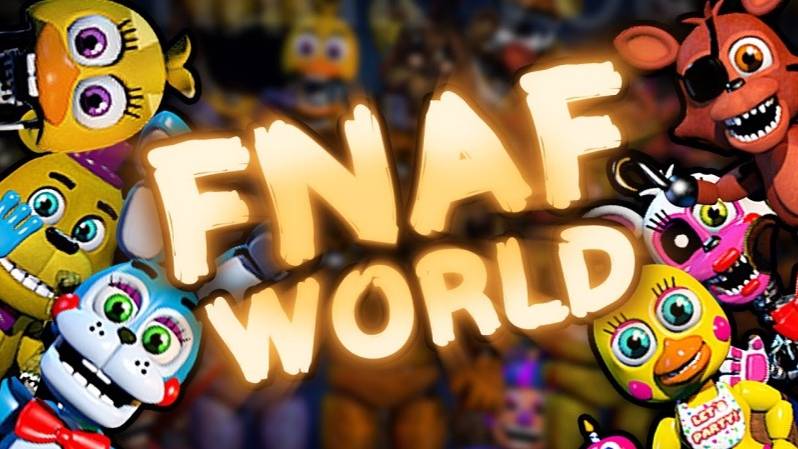 Fnaf World #1 играю
