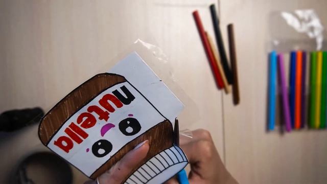 DIY NUTELLA СКВИШ своими руками / СКВИШ из БУМАГИ смотреть онлайн