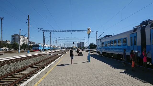 Железнодорожный вокзал Евпатория смотреть онлайн