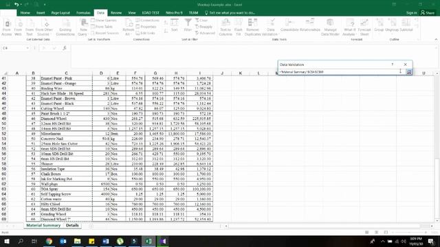 DROP DOWN LIST IN EXCEL | DATA VALIDATION EXCEL смотреть онлайн