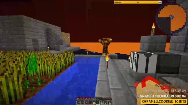 Overworld Room (GV Minecraft: Volcano Block #5) LIVE смотреть онлайн