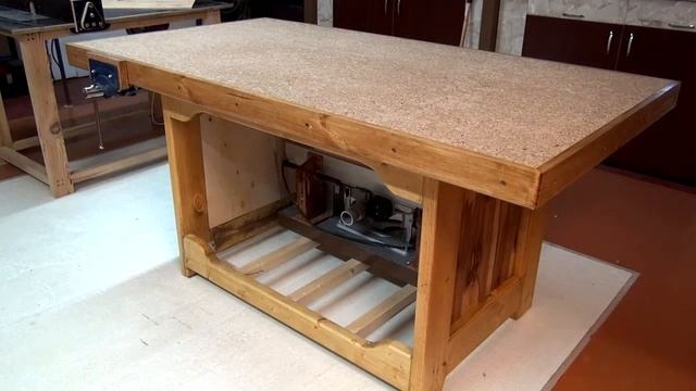 Сборочный стол для мастерской. Делаем сами Часть первая. смотреть онлайн