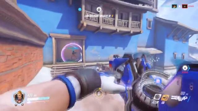 Overwatch Summer Games 2017 - CHAMPION Zarya Skin Gameplay смотреть онлайн