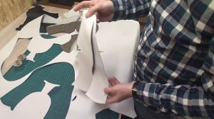 Изготовление обуви ручной работы. Сборка верха и подклада (серия 1)