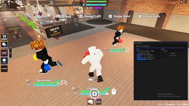 Roblox Boxing Beta! Small OP GUI Script/Hack - Infinite Stamina, Walkspeed, MORE! смотреть онлайн