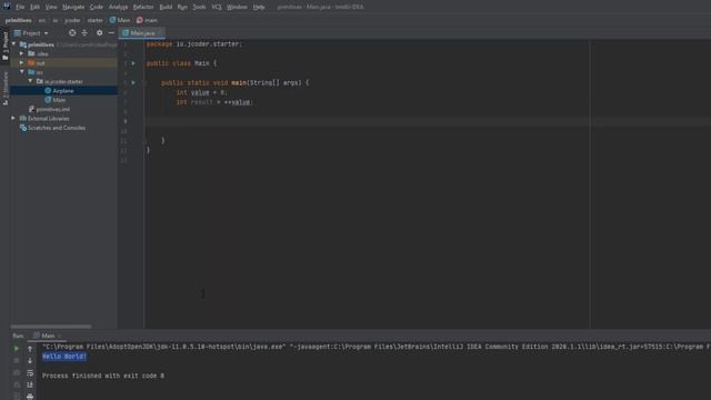 Primitives and basic operators - Java for Beginners - Crash course смотреть онлайн