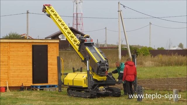 ФУНДАМЕНТ ЖБ ЗА 1 ДЕНЬ ДЛЯ 1-ЭТАЖНОГО ДОМА ИЗ СИП-ПАНЕЛЕЙ. УСТАНОВКА СТРОЙМАТИК. АНЖЕЙ-МОНТАЖ-СТРОЙ смотреть онлайн