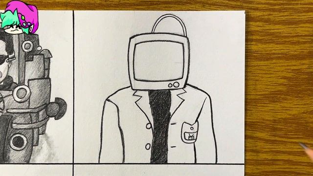 Drawing Skibidi Toilet 67 Saw Titan Cameraman , Upgraded G-Man 4.0 , Scientist TV Man смотреть онлайн