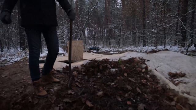 ДОМ ПОД ЗЕМЛЕЙ баня В ЛЕСУ - DIY ЗЕМЛЯНКА смотреть онлайн