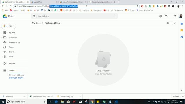 How to upload files from website/Blog to Google Drive using Apps Script смотреть онлайн