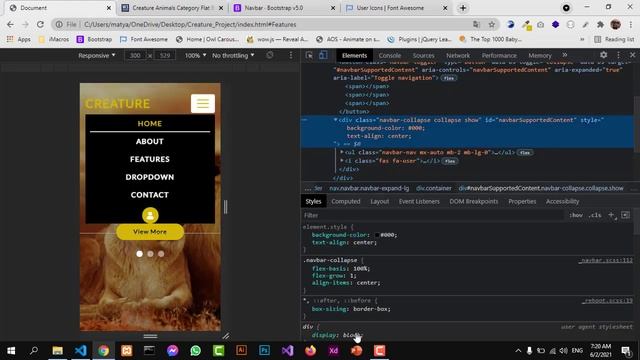 Web Project #02 Using HTML5 CSS3 Media Query Bootstrap5 #05 - Navbar Responsive смотреть онлайн