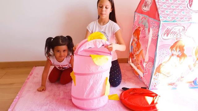 Ceylin-H & Ceren-H | Learning Colors Song - Toys Basket " Renkleri Öğreniyorum " اغنية تعلم الالوان смотреть онлайн