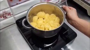 Пюре картофельное воздушное без масла, без молока, без комочков