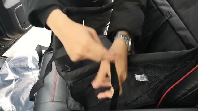 Автогамак для перевозки собак/подстилка для животных/гамак для животных/1 шт. черный смотреть онлайн