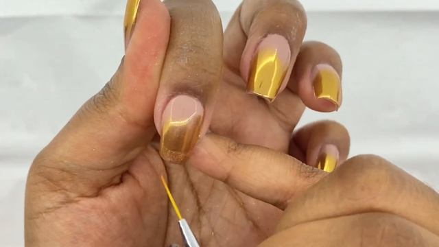 How to get THE BEST Gold French Manicure смотреть онлайн
