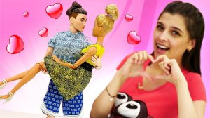 Барби ДОВЕЛА КЕНА! Кен делает подарки, а кукла Барби не обращает на него внимания. Ох уж эти куклы!