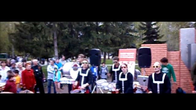 Шоу барабанщиков в Самаре смотреть онлайн