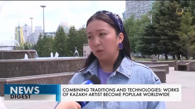 История успеха одной из победительниц «100 новых лиц» Айгерим Карибаева. Новости Qazaq TV смотреть онлайн