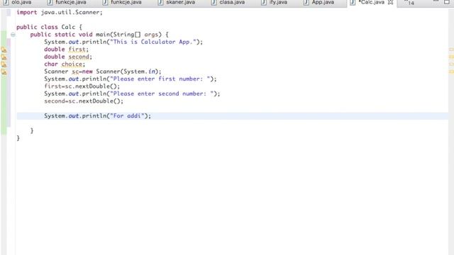 How to write simple calculator program in java смотреть онлайн