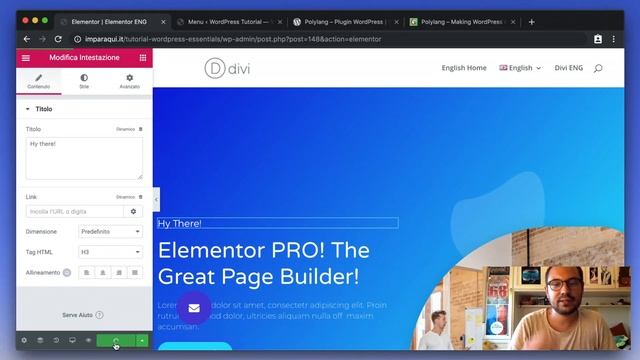 Creare sito WordPress multilingua con Polylang tutorial italiano смотреть онлайн