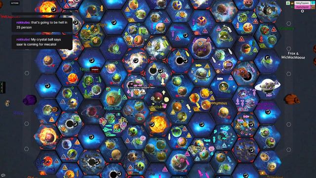 A 25 Player Game Of Twilight Imperium 4 - Round 1 Summary - TI4 Async Discord Server
