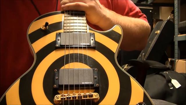 Epiphone Zakk Wylde Les Paul Bullseye смотреть онлайн