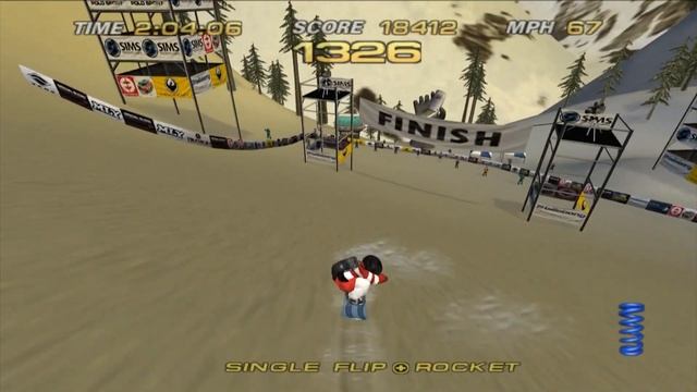 Let's Play Cool Boarders 2001 (PS2) Part 3: The Divide Board Park смотреть онлайн