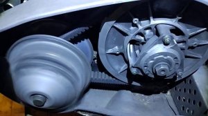 Треск работы вариатора снегохода Ямаха Нитро