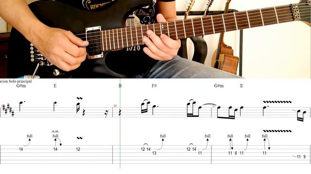 COSAS DE LA VIDA - Eros Ramazzotti: FULL Cover Guitarra + TAB