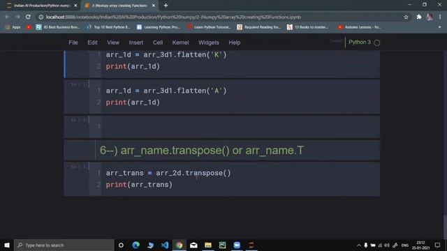 Learn Numpy - Essential for Data Science (Part1) смотреть онлайн