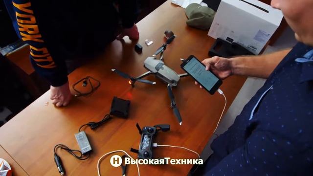 Предпродажная подготовка квадрокоптера для счастливого обладателя DJI Mavic Pro в Самаре. смотреть онлайн
