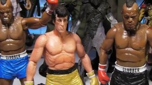 Neca 7» ROCKY BALBOA series 2 & 3 FIGURES! Ivan Drago Clubber Lang! MR.T! PREDATORS!