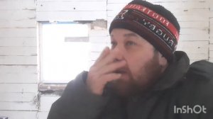 Дом из опилок зимой без отопления.  что с ним стало?