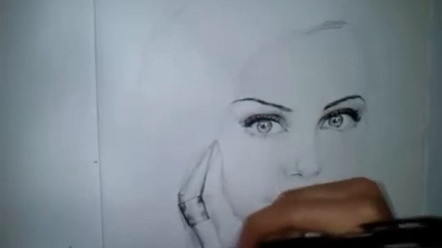 Drawing of Charlize Theron - Процесс Рисования Шарлиз Терон смотреть онлайн
